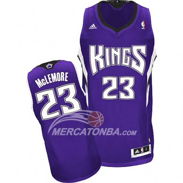 Maglia NBA Mclemore Sacramento Kings Purpura
